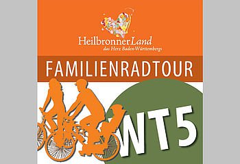 Routenplakette WT5 - Familienradtour Weinsberger Tal