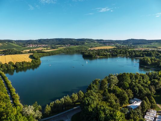 Breitenauer See – drittgrößter See in Baden-Württemberg 