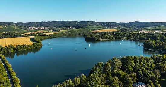 Breitenauer See – drittgrößter See in Baden-Württemberg 