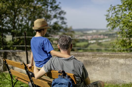 Ausblick von der Tannenburg (Foto: Bürgermeister)