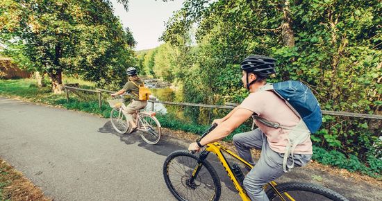 Flussradwege abseits des Mainstreams - im ländlichen Idyll mit viel Platz für Individualität