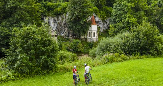 Radfahrer bei St. Wendel, Foto: Andi Schmid, Fotolevel München