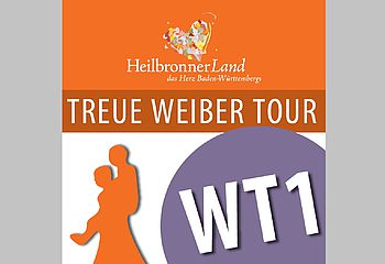 Routenplakette WT1 - Treue Weiber Tour