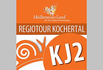 Routenplakette KJ2 - Regiotour Kochertal