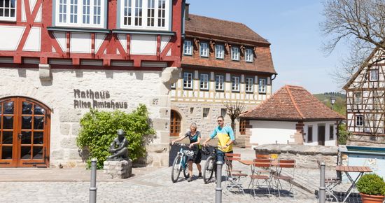 Radler in Vellberg (Foto: Schultz)