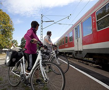 Entspannte Radreisen - Anreise mit der Bahn