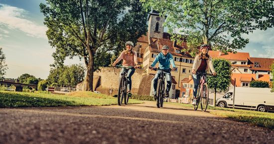 Im Lamparter Park in Lauffen | Chris Frumolt | Touristikgemeinschaft HeilbronnerLand