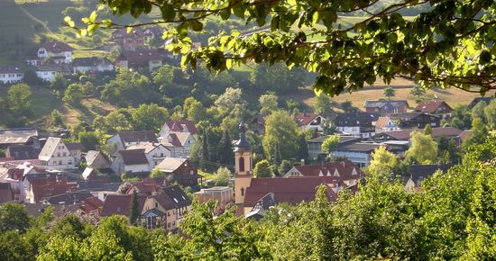 Blick auf Heiligkreuzsteinach