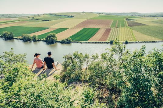 Am Krappenfelsen bei Lauffen | Touristikgemeinschaft HeilbronnerLand | Chris Frumolt 