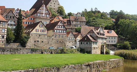 Stadtansicht von Schwäbisch Hall